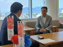 岐阜県教育政策顧問 山内敏之氏と面談