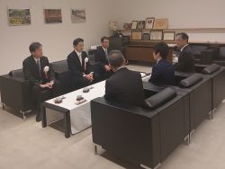 岐阜市礼遇者との懇談会