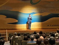 2026スコラーズ岐阜特別企画 第1回合唱コンサート サマー・コンサートに出席し、あいさつ(岐阜市文化センター)