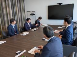 株式会社野村総合研究所執行役員 南側洋司氏ほかと面談（東京）