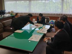 同副会長として、国土交通省技監 廣瀬昌由氏へ提言及び意見交換(東京)