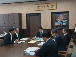 同副会長として、財務省財務副大臣 中谷真一氏へ提言及び意見交換(東京)