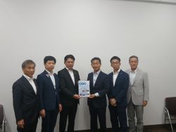 中部直轄河川治水期成同盟会連合会の会長とし て、財務省主計局主査 橋本博範氏へ提言及び 意見交換(東京)