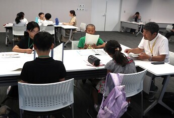 事前研修会の様子(1)
