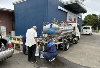 第2班給水活動