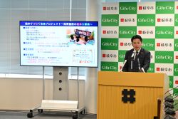 定例記者会見