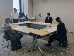 岐阜基地周辺市町連絡協議会定例会に出席(各務原市)