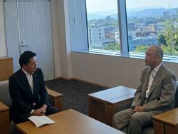 岐阜県警察本部長 三田豪士氏と面談