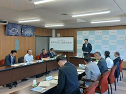 令和8年度第2回岐阜地域広域圏協議会に出席し、あいさつ及び議事進行(笠松町)
