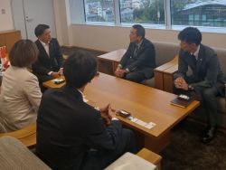 生活協同組合コープぎふ理事長 根崎周一氏ほかと 面談