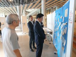 岐阜県出身戦没者のご遺書パネル展~届け!日本を守った若者たちの想い~を鑑賞(みんなの森 ぎふメディアコスモス)