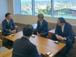 名古屋国税局長 山崎翼氏が着任のあいさつ