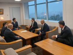 岐阜県警友会岐阜北支部支部長 小山正典氏ほかと面談
