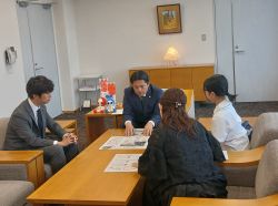 1型糖尿病児の母の会@岐阜代表 熊澤藤子氏ほかと面談