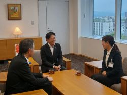 岐阜市教育委員会委員 伊藤知子氏と面談