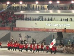 第20回アジア競技大会(2026/愛知・名古屋)開会式に出席(愛知県名古屋市)