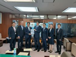 同じく、国土交通省技監 廣瀬昌由氏へ提言及び意見交換(東京)
