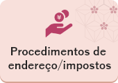 Procedimentos de endereço/impostos