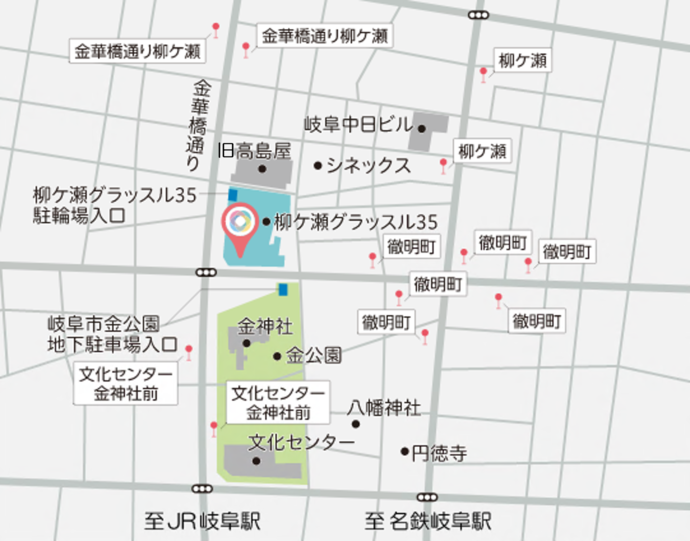 ウゴクテ周辺地図