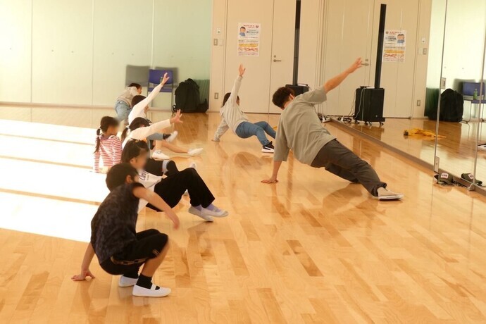 KENTさん子ども向けダンス教室