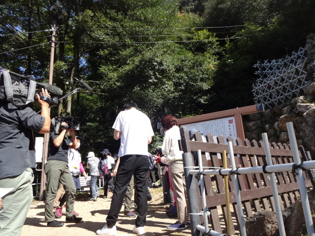 写真：テレビ収録