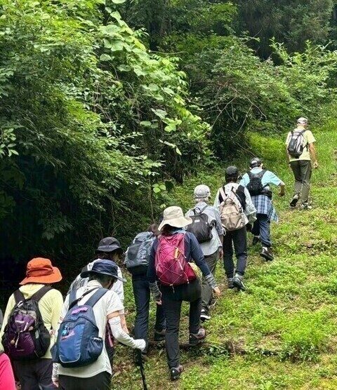東尾根登り口